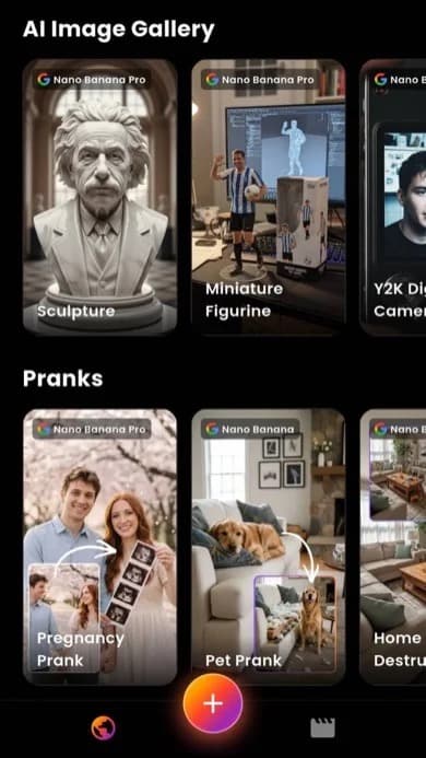 VIBE App Vorschau im iPhone Design
